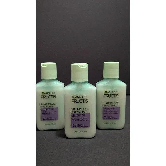 3pk Garnier Fructis Color Repair Serum+Ceramide - Picture 1 of 2